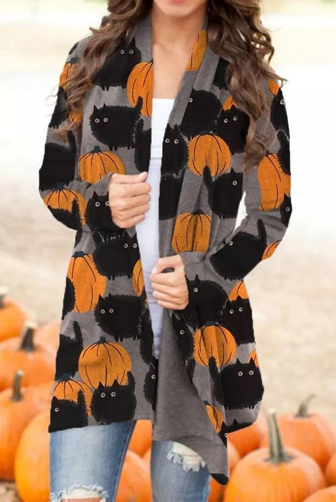 Halloween Cardigans (4 Patterns)