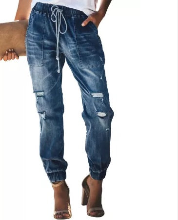 Distressed Pocket Jogger