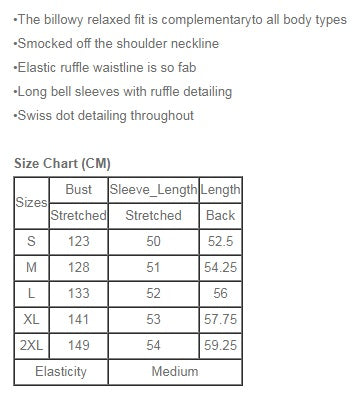 POP! Stock - Swiss Dot Off Shoulder Top