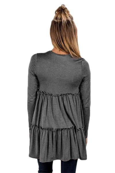 Ruffle Tunic Top