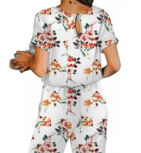 Adorable Floral Jumpsuit