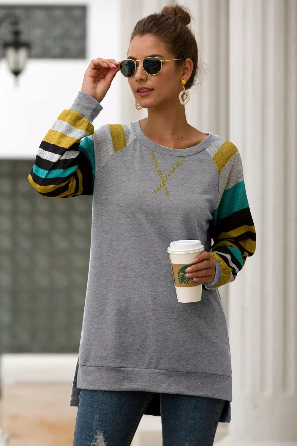 Raglan High Low Tee Pre-Sale (2 Colors)