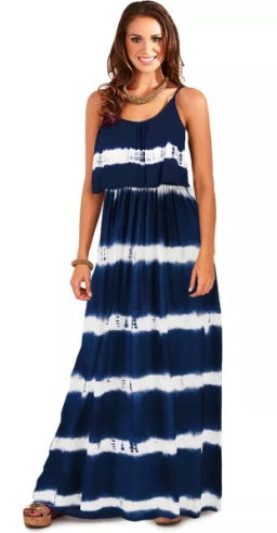 Tie Dye Maxi  (In 2 colors, up to 2XL!)