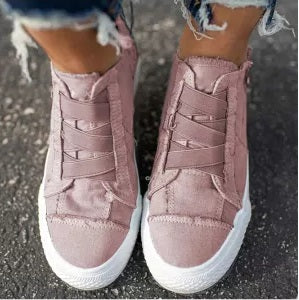 POP! Stock - Weathered Canvas Zipper Sneak