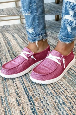 POP! Stock - Canvas Summer Loafer (Cow and Leopard Prints, Too!)