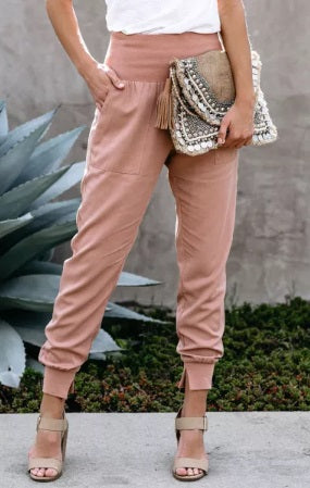 Wide Band High Waisted Jogger (In 3 Colors!)