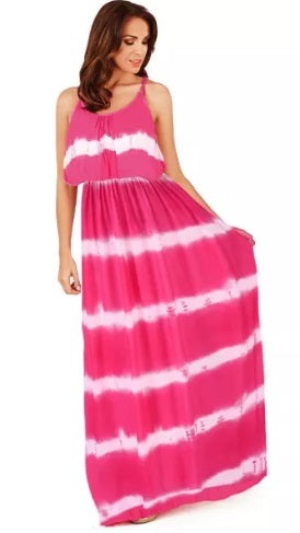 Tie Dye Maxi  (In 2 colors, up to 2XL!)