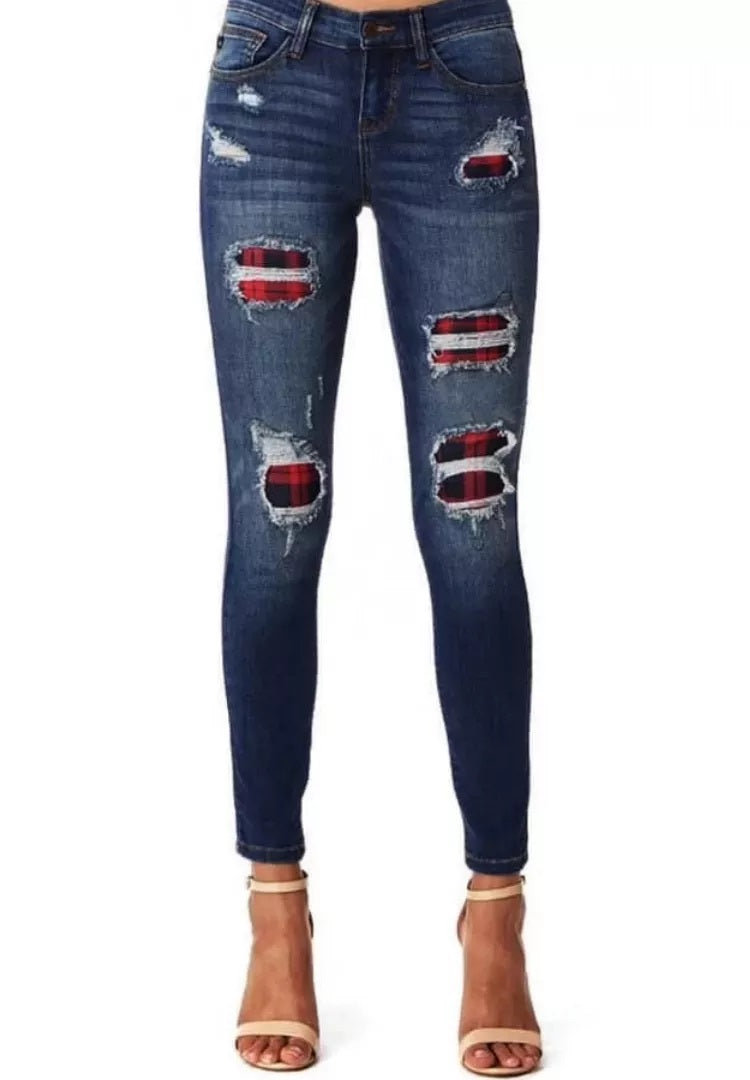 Buffalo Plaid Jean