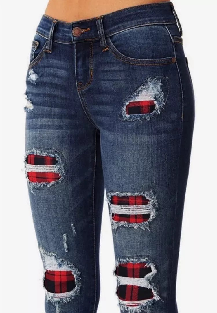 Buffalo Plaid Jean