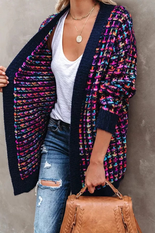 Knit Pocketed Cardi (2 Colors)