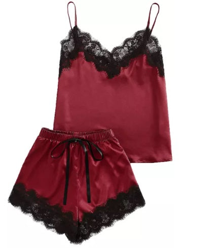 Satin Bedtime Set (In 2 Colors, Up to 2XL!)