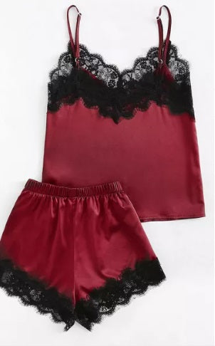 Satin Bedtime Set (In 2 Colors, Up to 2XL!)