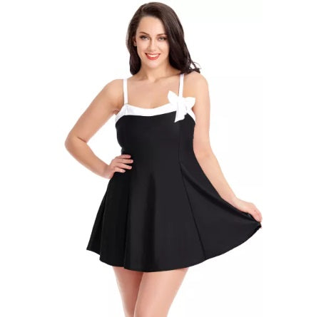 Bow Cute Swim Dresses (Two Styles Available Up to 3XL!)